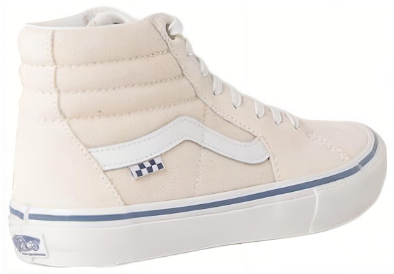Vans Kanvas Mentah Skate SK8-HI 'Putih Biru' VN0A5FCCACV Lookbook Vans Kanvas Mentah Skate SK8-HI 'Putih Biru' VN0A5FCCACV