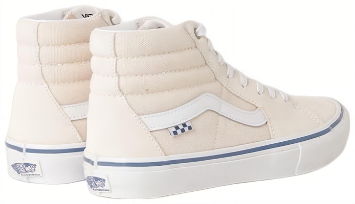 Vans Kanvas Mentah Skate SK8-HI 'Putih Biru' VN0A5FCCACV Shop Vans Kanvas Mentah Skate SK8-HI 'Putih Biru' VN0A5FCCACV