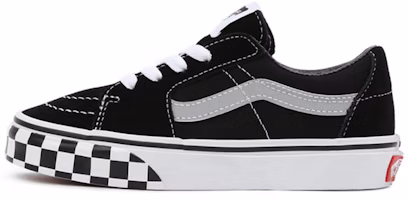 Vans Reflective Sidestripe SK8-Low Sneakers K Black/Gray VN0A7Q5LAC9 Vans Reflective Sidestripe SK8-Low Sneakers K Black/Gray VN0A7Q5LAC9