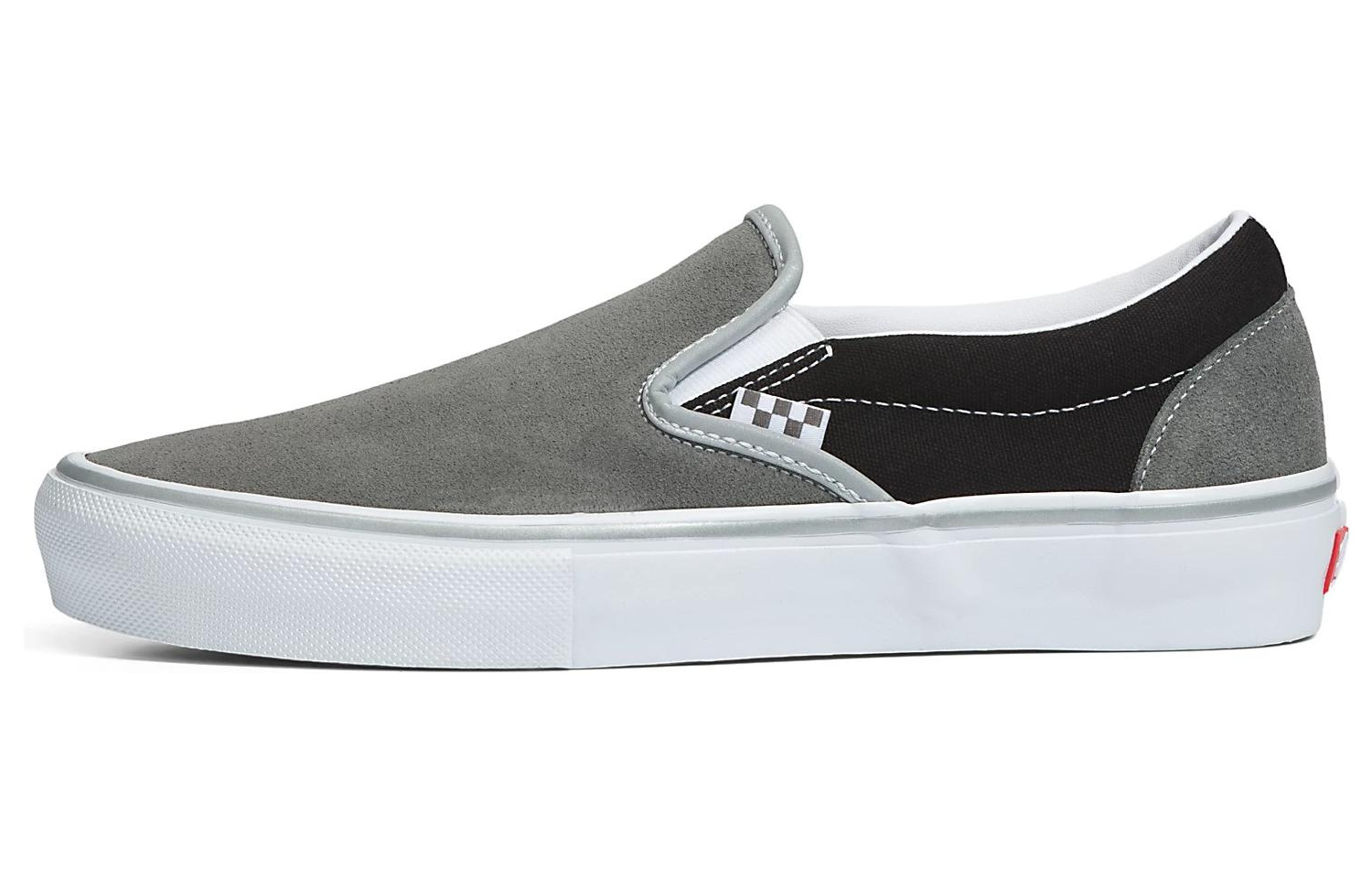 Buy Vans 反光滑板一脚蹬‘灰黑色’ VN0A5FCAN42