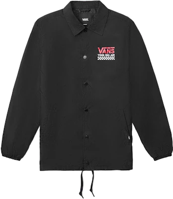 Chaqueta Unisex Vans Retro Casual Negra con Estampado de Letras Manga Larga. VN0A4MLKBLK Buy Chaqueta Unisex Vans Retro Casual Negra con Estampado de Letras Manga Larga. VN0A4MLKBLK