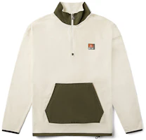 Vans Retro Colorblock Fleece Half-Zip Pullover Unisex Sweatshirt White VN0A4USG3KS Vans Retro Colorblock Fleece Half-Zip Pullover Unisex Sweatshirt White VN0A4USG3KS