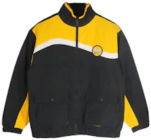 Vans Retro Colorblock Jacket Black/Yellow Unisex Casual Stand Collar VN0A4UU6BLK Vans Retro Colorblock Jacket Black/Yellow Unisex Casual Stand Collar VN0A4UU6BLK