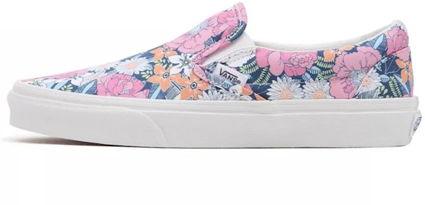 Vans Retro Floral Classic Slip-On 'Rosa Azul' VN0A5JMHB0G Buy Vans Retro Floral Classic Slip-On 'Rosa Azul' VN0A5JMHB0G
