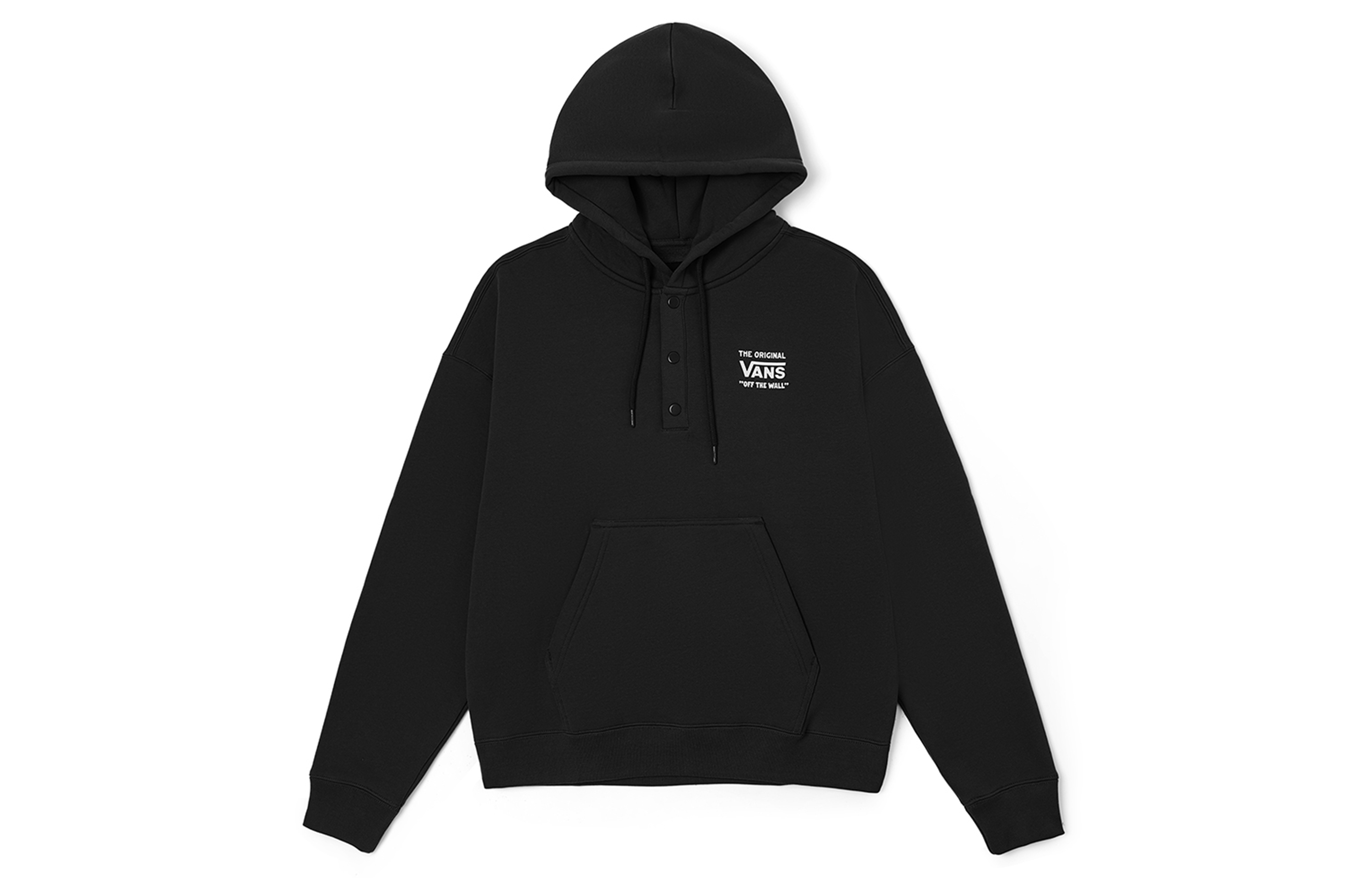 Vans Retro Logo Pullover Hoodie Unisex Black VN000917BLK