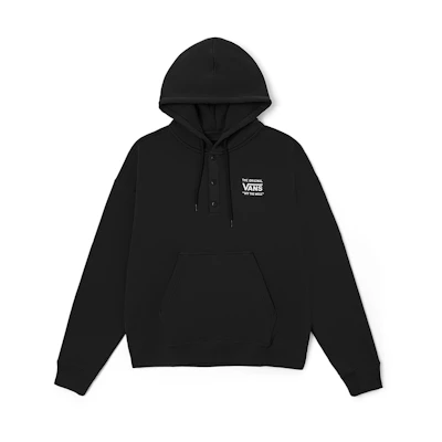 Vans Retro Logo Pullover Hoodie Unisex Black VN000917BLK