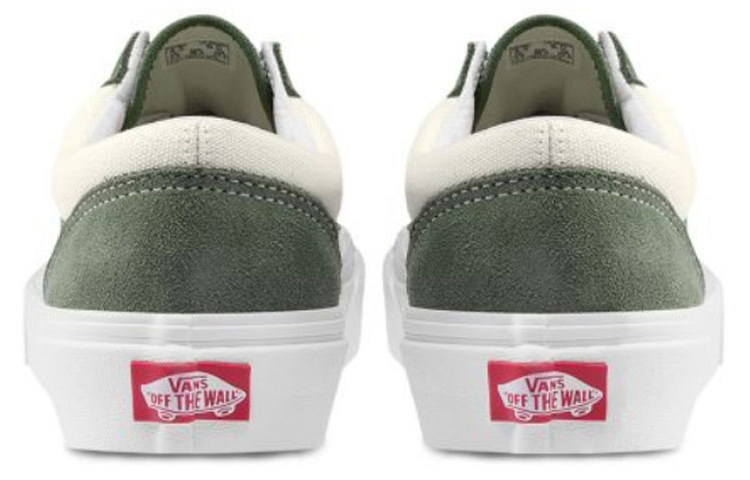 Shop Vans レトロスポーツ Style 36 (ホワイト/グリーン) VN0A3DZ3VY0