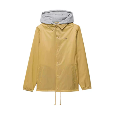 Vans Riley Yellow Colorblock Hooded Jacket Men’s Long Sleeve Outerwear VN0A3HOUD19
