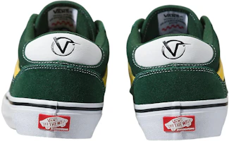 Shop Vans Rowan ''Grün Weiß Gelb'' Sneakers VN0A5JICBME