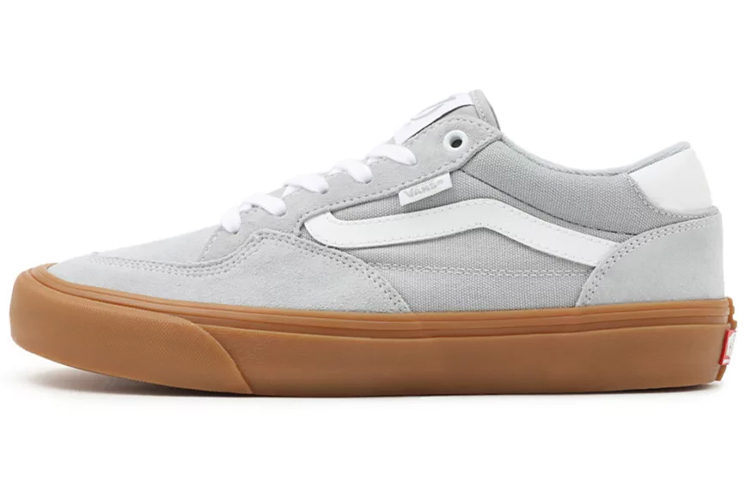 Buy Vans Rowan 休閒 低幫 板鞋 男女同款 灰棕色