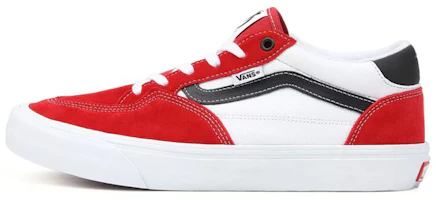 Vans Rowan Low Top Casual Skate Shoes Unisex Red White VN0A5JIC458 Vans Rowan Low Top Casual Skate Shoes Unisex Red White VN0A5JIC458