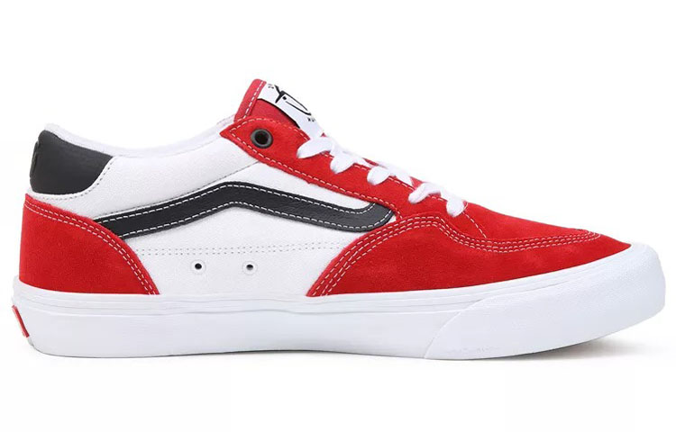 Order Vans Rowan 低帮休闲滑板鞋 男女 红白色 VN0A5JIC458