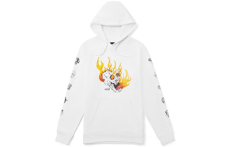 Vans Rowan Zorilla Versa White Hoodie Casual Fleece Pullover Unisex VN0A3HPZYKV