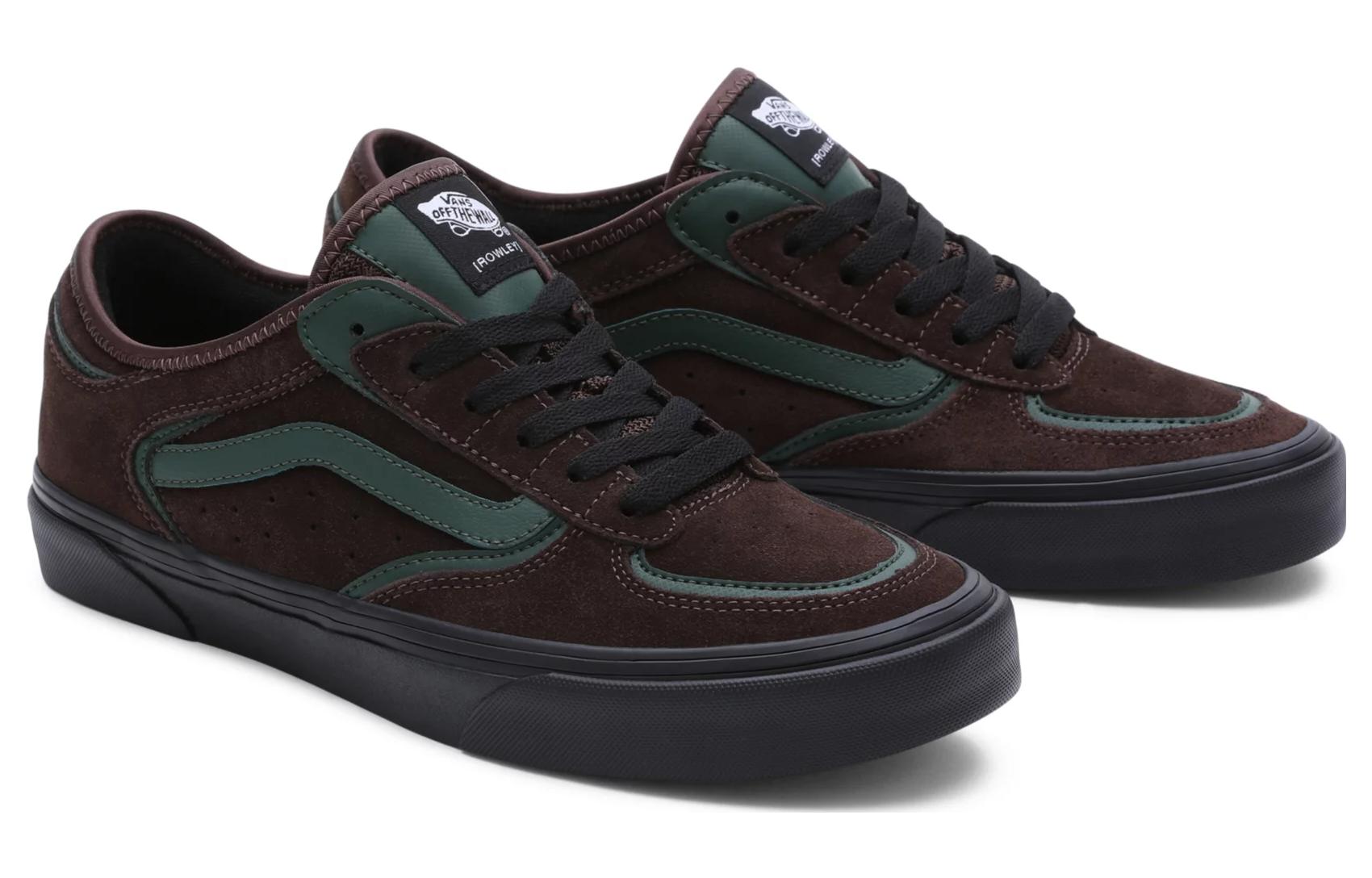 Lookbook Vans Rowley 舒適百搭 保暖防滑 低筒 滑板鞋 男女皆宜 棕色