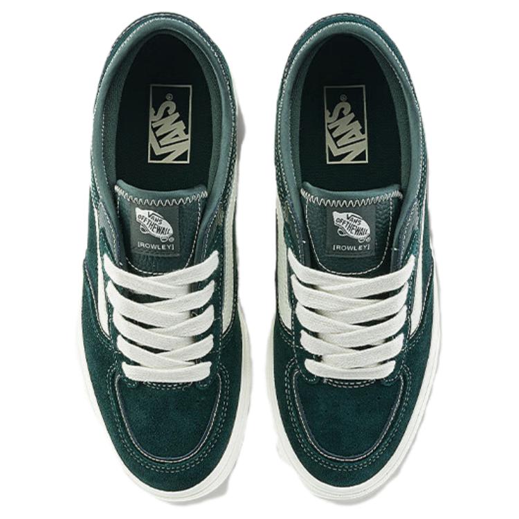 Purchase Vans UA Rowley Classic 皮革 舒適 休閒 防滑耐磨 低筒 滑板鞋 男女款 綠色