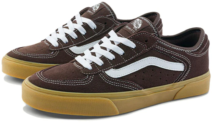 Vans UA Rowley Classic 皮革 舒適 休閒 防滑耐磨 低筒 滑板鞋 男女款 黑色 Shop Vans UA Rowley Classic 皮革 舒適 休閒 防滑耐磨 低筒 滑板鞋 男女款 黑色