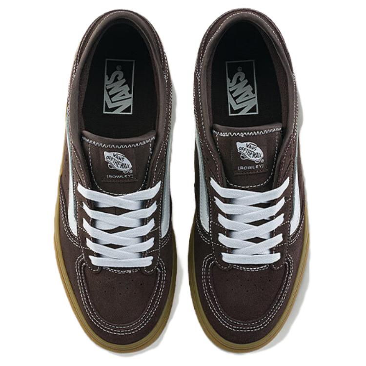 Purchase Vans UA Rowley Classic 皮革 舒適 休閒 防滑耐磨 低筒 滑板鞋 男女款 黑色