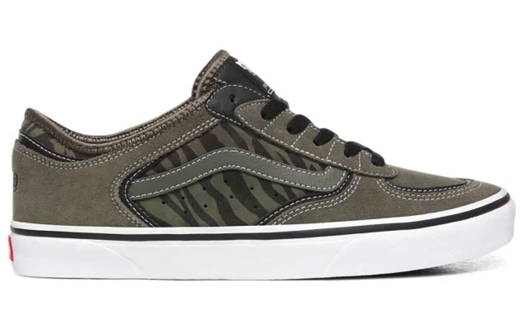 Order Vans Rowley經典老校園 棕綠色