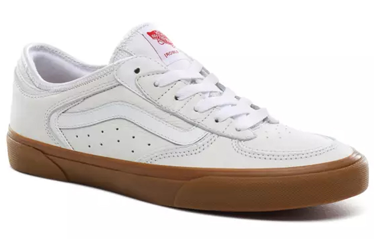 Lookbook Vans Rowley Classic 低筒 滑板鞋 男女款 白棕色