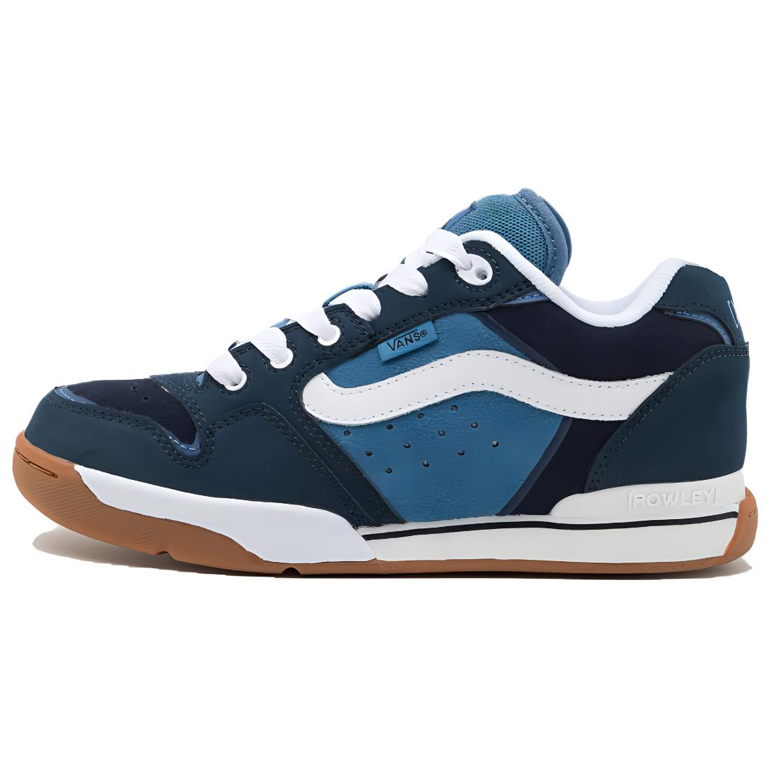 Vans Rowley Low-Top Casual Shoes Blue - Comfortable & Durable. VN000CTMSN0