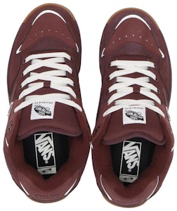 Vans Rowley 舒適耐磨 防滑減震 低幫 板鞋 男女同款 咖啡色 Lookbook Vans Rowley 舒適耐磨 防滑減震 低幫 板鞋 男女同款 咖啡色