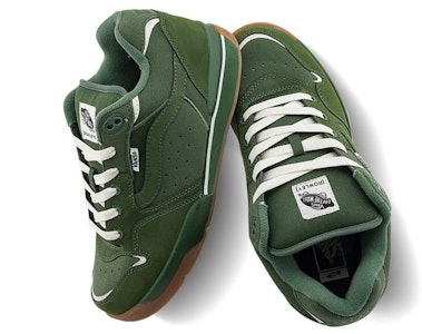 Vans Rowley 防滑減震 低筒 滑板鞋 男女款 綠色 Lookbook Vans Rowley 防滑減震 低筒 滑板鞋 男女款 綠色