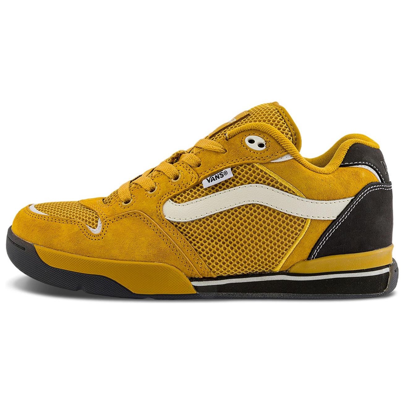 Vans Rowley XLT Yellow Low-Top Skate Shoes Comfortable & Durable VN000CQFBL2