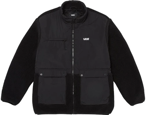 バンズ RPF ブラック マルチポケット レターパッチ ハイカラー ジャケット スタイル VN000BZBBLK Buy バンズ RPF ブラック マルチポケット レターパッチ ハイカラー ジャケット スタイル VN000BZBBLK
