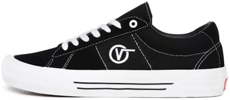 Vans Saddle Sid Pro 'Black White' VN0A4BTBY28 Vans Saddle Sid Pro 'Black White' VN0A4BTBY28