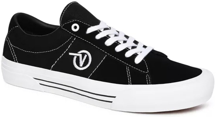 Vans Saddle Sid Pro 'Hitam Putih' VN0A4BTBY28 Lookbook Vans Saddle Sid Pro 'Hitam Putih' VN0A4BTBY28