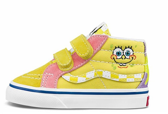 Vans联名Sandy Liang x 海绵宝宝 x Sk8 MID-黄色/粉色 VN0A5DXD9ES Buy Vans联名Sandy Liang x 海绵宝宝 x Sk8 MID-黄色/粉色 VN0A5DXD9ES