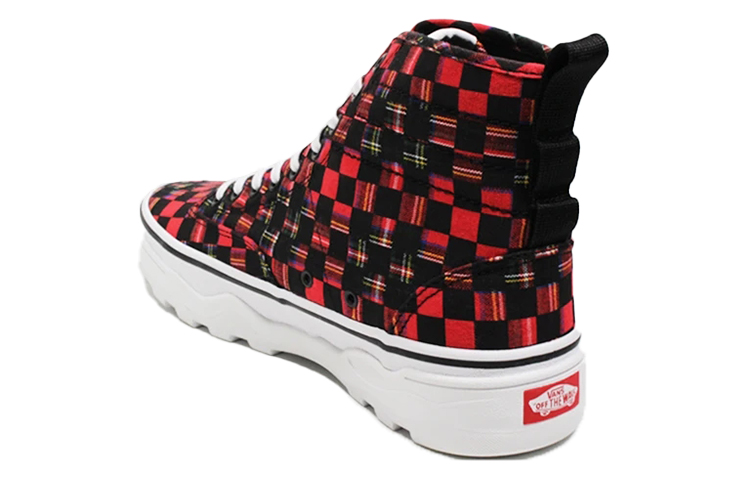 Lookbook 반스 센트리 체커보드 레드/화이트 (Vans Sentry Checkerboard Red/White) VN0A4P3KTG7