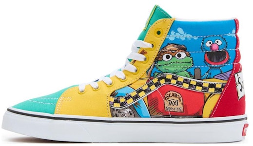 Vans Barrio Sésamo x Sk8-Hi 'Servicio de Taxi de Oscar' VN000D5IBMB Buy Vans Barrio Sésamo x Sk8-Hi 'Servicio de Taxi de Oscar' VN000D5IBMB