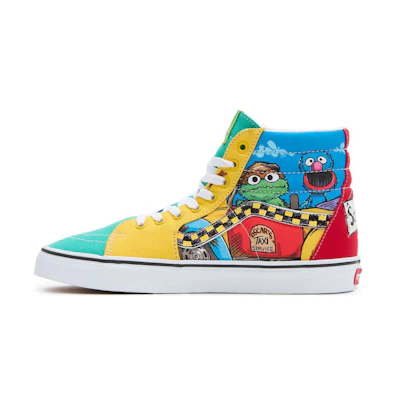 Vans Sesame Street Sk8-Hi 'Oscar's Taxi Service'