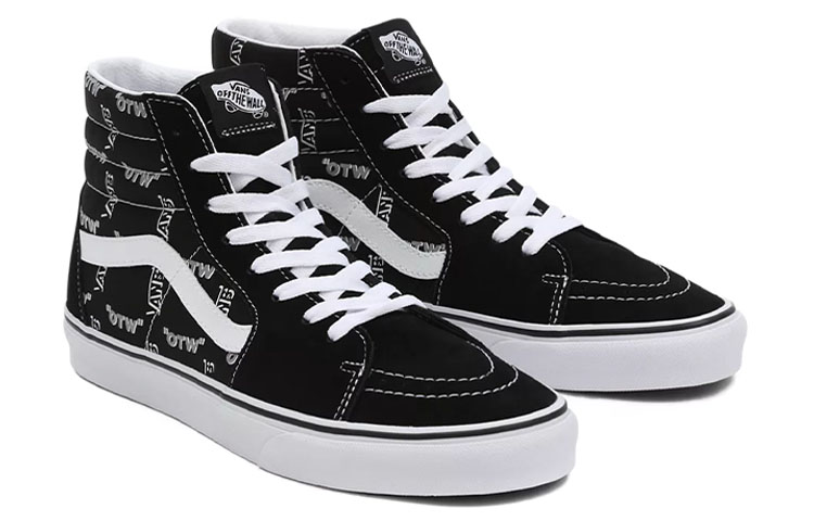 Lookbook Vans SK8 HI 休閒 高筒 滑板鞋 女款 黑