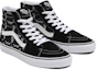 Lookbook Vans SK8 HI 休閒 高筒 滑板鞋 女款 黑