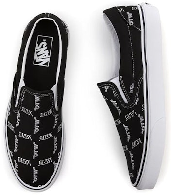 Vans Shadow Vans Classic Slip-On Skate Shoes Black/White VN0A5JMHB0H Shop Vans Shadow Vans Classic Slip-On Skate Shoes Black/White VN0A5JMHB0H