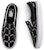 Vans Shadow Vans Kasut Skate Slip-On Hitam/Putih Klasik VN0A5JMHB0H