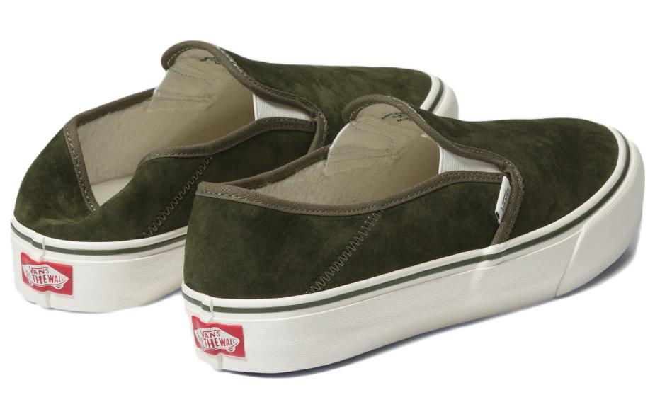 Shop Vans Sherpa Slip-On VR3 SF Groen VN0A4BX86NL