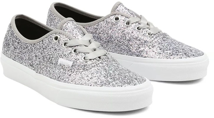 Vans Shiny Party Authentic 'Plateado Blanco' VN0A5KRD8E5 Lookbook Vans Shiny Party Authentic 'Plateado Blanco' VN0A5KRD8E5