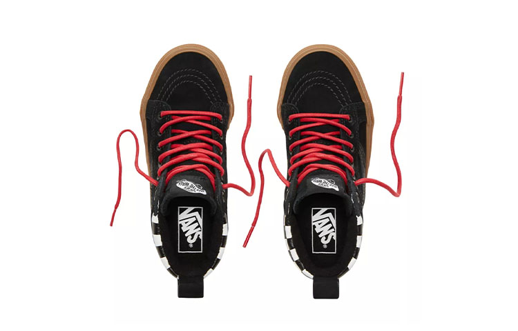 Shop Vans Shoes Skate shoes 'Black Red' VN0A2XSNUJT