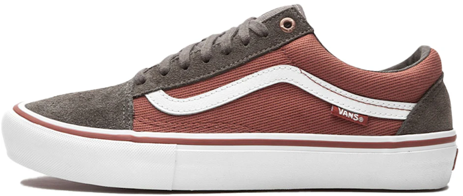 Vans Old Skool 低筒休閒板鞋 男女款 磚紅灰 Buy Vans Old Skool 低筒休閒板鞋 男女款 磚紅灰