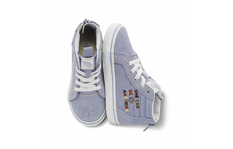 Shop 幼童 Vans Sk8-Hi 休閒板鞋 香芋紫