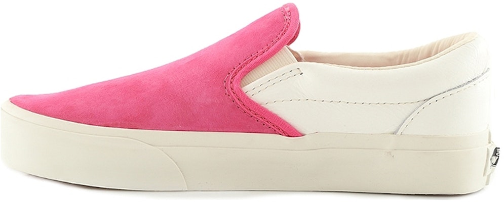 Vans Slip-On 休閒低筒滑板鞋 女款 白粉色 Buy Vans Slip-On 休閒低筒滑板鞋 女款 白粉色