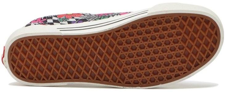 Vans Sid 'Floral Checkerboard' Bunga Corak Papan Dam VN0A54F540G Details for Vans Sid 'Floral Checkerboard' Bunga Corak Papan Dam VN0A54F540G
