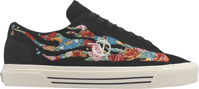 Vans Sid DX 'Anaheim Factory - 花卉火焰黑色' VN0A4BTXA11 Buy Vans Sid DX 'Anaheim Factory - 花卉火焰黑色' VN0A4BTXA11