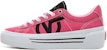 Kasut Skateboarding Kasual Vans Sid Ni Cozy Merah Jambu VN0A4BNFVXR