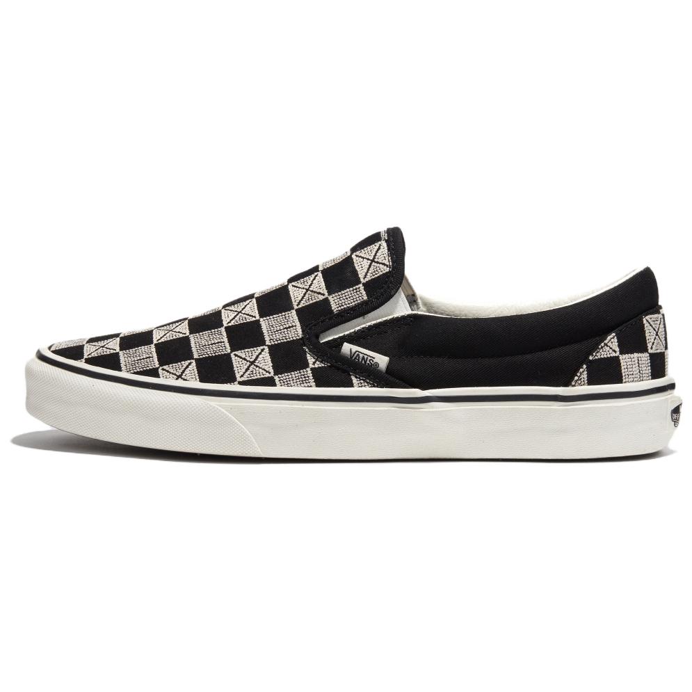 Buy Vans经典款棋盘格懒人鞋‘灰黑’ VN000BVZCJJ