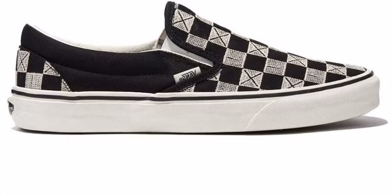 Vans Silp On Classic Stitch Checkerboard 'Grey Black' VN000BVZCJJ Order Vans Silp On Classic Stitch Checkerboard 'Grey Black' VN000BVZCJJ