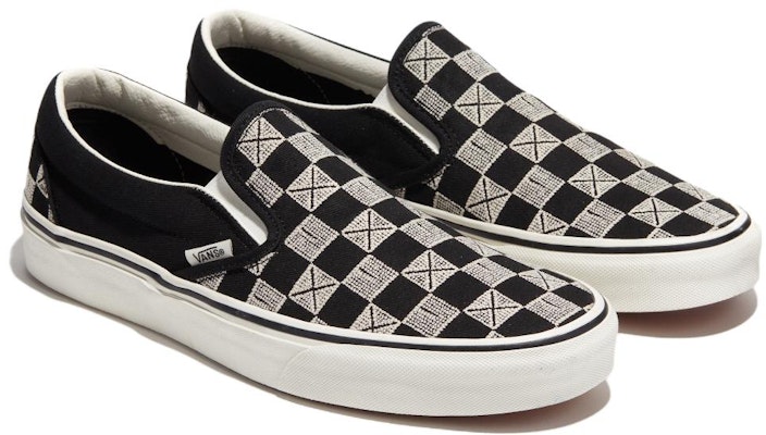 Vans Silp On Classic Stitch Checkerboard 'Grey Black' VN000BVZCJJ Lookbook Vans Silp On Classic Stitch Checkerboard 'Grey Black' VN000BVZCJJ